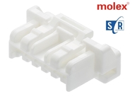 Connettori automobilistici di Molex del compagno di CLIK che alloggiano bianco 502439-0400 della serratura positiva