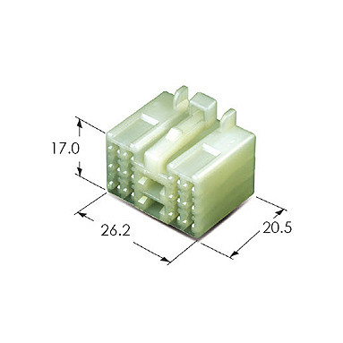 Industriale di Korea Electric Terminal MG610071 MG620072 6.0*24.5*0.8 della lega di rame